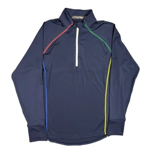 RLX Ralph Lauren 1/4 Cremallera Rendimiento Pullover Camisa Manga Larga Elastizada Grande - Imagen 1 de 9