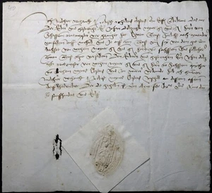 MANOSCRITTO AUGUSTINER CHORHERREN ERFURT KURSACHSEN RENTMEISTER LUTHER 1511 - Foto 1 di 6