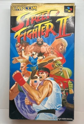 Nintendo Super Famicom Street Fighter 2 Brand New in Box with Manual & Reg Card - Image 1 of 3