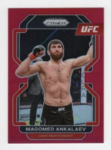 2022 Panini Prizm UFC Magomed Ankalaev #138 Red Prizm 161/299 Light Heavyweight - Bild 1 von 2