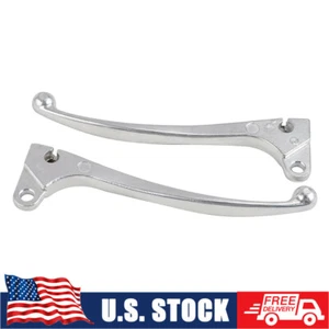 Polish Brake Clutch Levers For Honda SL175 SL350 SL70 ST90 TL125 TL250 XL100 - Picture 1 of 6