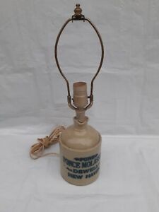 Vintage Ponce molasses Jug Lamp