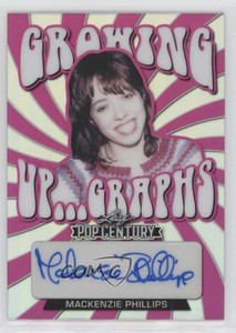 2022 Leaf Metal Pop Century Pink Prismatic 2/20 Mackenzie Phillips Auto qf8