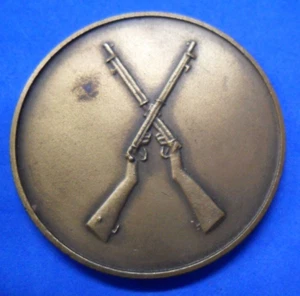 Military Shooting medallion "Tripoli Rifle Meeting" Crossed Rifles Pre-1951 - Picture 1 of 5