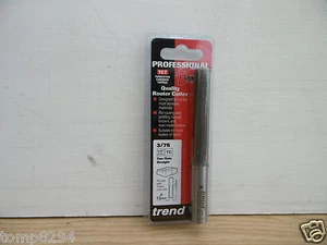 TREND PRO 3/75 3/75X1/2TC  12MM STRAIGHT ROUTER CUTTER BIT 1/2" SHANK - Picture 1 of 1