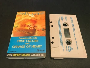 CYNDI LAUPER TRUE COLORS AUSTRALIAN CASSETTE TAPE - Picture 1 of 1
