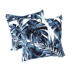 2 Pack Outdoor Throw Pillows, Waterproof & Fade-Resistant Patio Cushions - Picture 1 of 6
