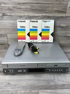 Toshiba SD-V280UA DVD/VCR Combo VHS Recorder Player with Remote, Cables, & Tapes - Picture 1 of 6