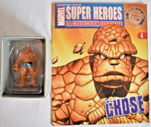 Figurine en plomb Marvel Super Heroes Eaglemoss N° 4 La Chose + fascicule 2005 - Imagen 1 de 1