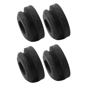 4PCS Radiator Assembly Upper Insulator Mounts Bushing Rubber Black Fit - Picture 1 of 6