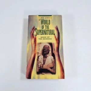 WORLD OF THE SUPERNATURAL Magic of MUMMIES VHS 1995 Time Life video RARE VG+ - Picture 1 of 6