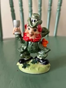 Vintage Lefton Kobold St. Patricks Day Figur tanzend 4" groß - Bild 1 von 7