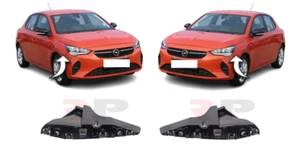 PARA VAUXHALL OPEL CORSA 20-23 NUEVO PARACHOQUES DELANTERO SOPORTE LATERAL JUEGO DE PARES - Imagen 1 de 8