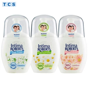 ROBERTS Sapone Intimo, loción de lavado íntimo, jabón íntimo, 250 ml - en 3 notas de fragancia - Imagen 1 de 4
