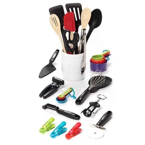 28-Piece Kitchen Utensil & Gadget Kitchen Utensil Sets Multicolor - Picture 1 of 24