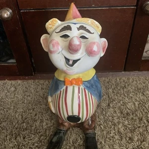 Vintage Ceramic Clown Coin Bank - Italy (?) - Picture 1 of 4