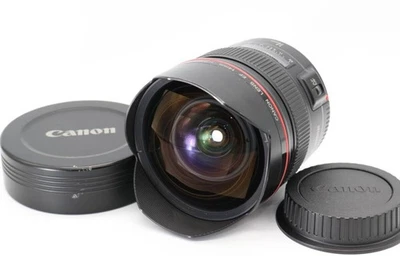 [Excelente+5] Lente AF ojo de pez gran angular Canon EF 14mm F/2.8 L USM - Imagen 1 de 4