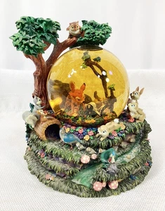 Disney BAMBI Schneekugel mit musikalischer Bewegung kleine Aprilschauer GETESTET - Bild 1 von 5