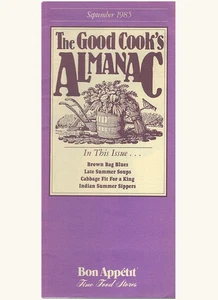 The Good Cook's Almanac (January through December 1985) - Picture 1 of 2