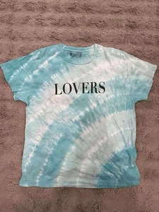 T-shirt Amiri Lovers tie dye taglia L - Foto 1 di 8