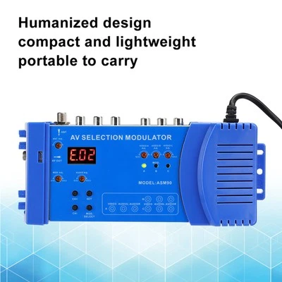 Asm90 Digitaler Inlandsmodulator Av Optionaler Modulator Vhf Uhf Pal Standa URS - Bild 1 von 4
