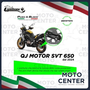 Ant-Itheft Mechanical Lock Wheel Push &amp; Block QJ Motor Svt 650 X ('24- >) - Bild 1 von 1