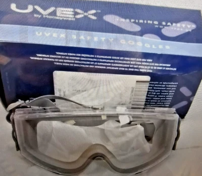 Gafas de seguridad Honeywell NIOB UVEX #S3960C, antiniebla antirarañazos, lentes transparentes Foto 1 de 4