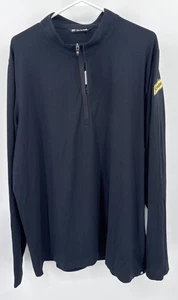 Travis Mathew Pullover Herren XXL schwarz Crestview 1/4 Zip Golf Schweppes - Bild 1 von 7