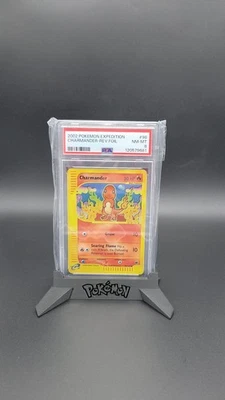 Charmander Revers Holo 98/165 Expedition Base Set PSA 8 - Image 1 of 4