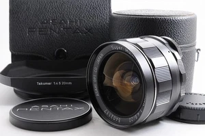 Pentax SMC Takumar 20mm F4.5 MF Ultra Wide Lens w/Hood Case TOP MINT From Japan - Picture 1 of 16