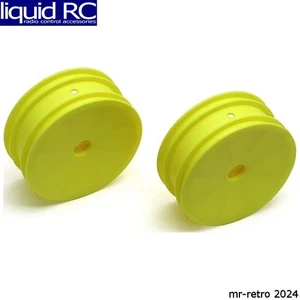 Associated 9688 B4 Front Wheels 2.2 in yellow - Picture 1 of 1