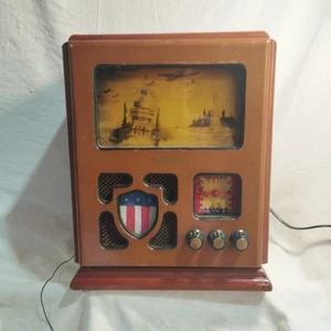 vecchia radio a cassette stile country americano - Foto 1 di 13
