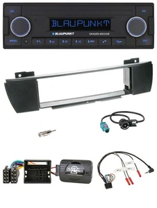Blaupunkt DAB USB Bluetooth Lenkrad Autoradio für BMW X3 E83 2004-2010 mittig - Bild 1 von 10
