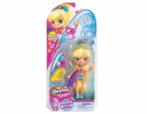 Shopkins Beach Style Shoppies Doll S7 W2 - Sandi Shores - Foto 1 di 2