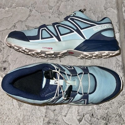 Near Mint Salomon Speedcross Trail Shoes Sneakers 6 Men (fits 8 Womens) 409585 - Image 1 of 4