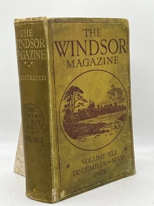 The Windsor Magazine Vol XLI Ernest A. Bryant HC Ward Lock WWII Era Illustrated - Imagen 1 de 12