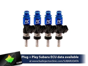 Inyectores de combustible clínica 1200cc inyectores para 02-14 WRX / 07+ STI con Plug & Play - Imagen 1 de 1