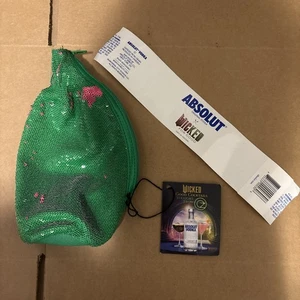 ABSOLUT VODKA WICKED 750ML SKIN LIMITED EDITION -NO BOTTLE - DISPLAY DAMGE LABEL - Picture 1 of 3