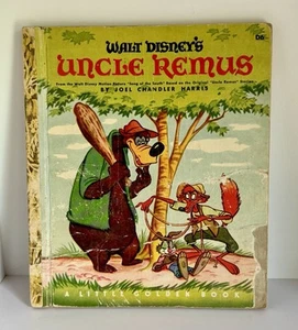 VTG 1947 Little Golden Book WALT DISNEY'S UNCLE REMUS Brer Rabbit Collectible - Picture 1 of 18
