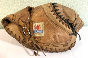 VINTAGE Nokona Baseball Glove - Model CM275 - Right Hand Throw - Tex-Siz-Trap - Foto 1 di 9