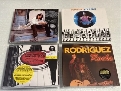 RODRIGUEZ CD LOT SEARCHING FOR SUGAR MAN COMING UP FROM REALITY COLD FACT LIVE Foto 1 de 4