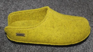 Hausschuh Haflinger Filzhausschuhe, Smily limone/gelb Größe 40 - Bild 1 von 5