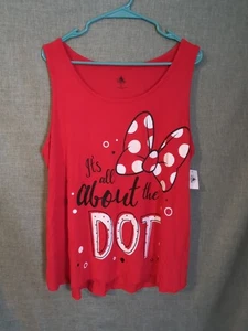 Disney Parks It's All About the Dot rotes Tanktop Gr. 1x - Bild 1 von 8