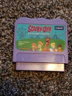 Vtech VSmile Scooby Doo Funland Frenzy Vocabulary Numbers Logic Game - Image 1 of 4