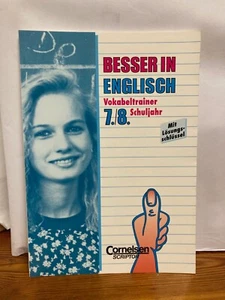 Besser in Englisch. Vokabeltrainer 7.-8. Schuljahr - Bild 1 von 1