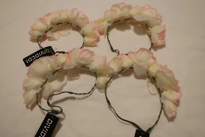 CORONAS DE FLORES - CUATRO PIEZAS [De H&M] TOTALMENTE NUEVAS NUNCA USADAS Foto 1 de 4