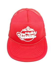 Vintage Melloy Dodge Ram Tough Hat Red Trucker - Picture 1 of 6