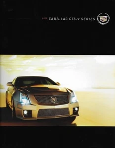 2012 CADILLAC CTS-V sales brochure catalog US 12 Sedan Wagon Coupe - Picture 1 of 1