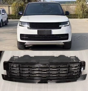 Gloss Black Front Bumper Grille Fits For 2023-2025 Land Rover Range Rover L460 - Imagen 1 de 12