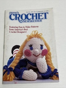 Annie's Crochet Newsletter Nov Dec 1987 Patterns Rag Doll Nesting Family - Picture 1 of 14